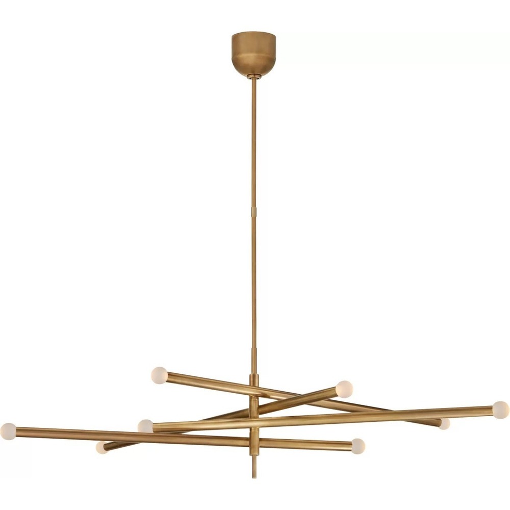 Kelly Wearstler Rousseau Grande 8 Light Chandelier Bronze KW5589BZ-EC